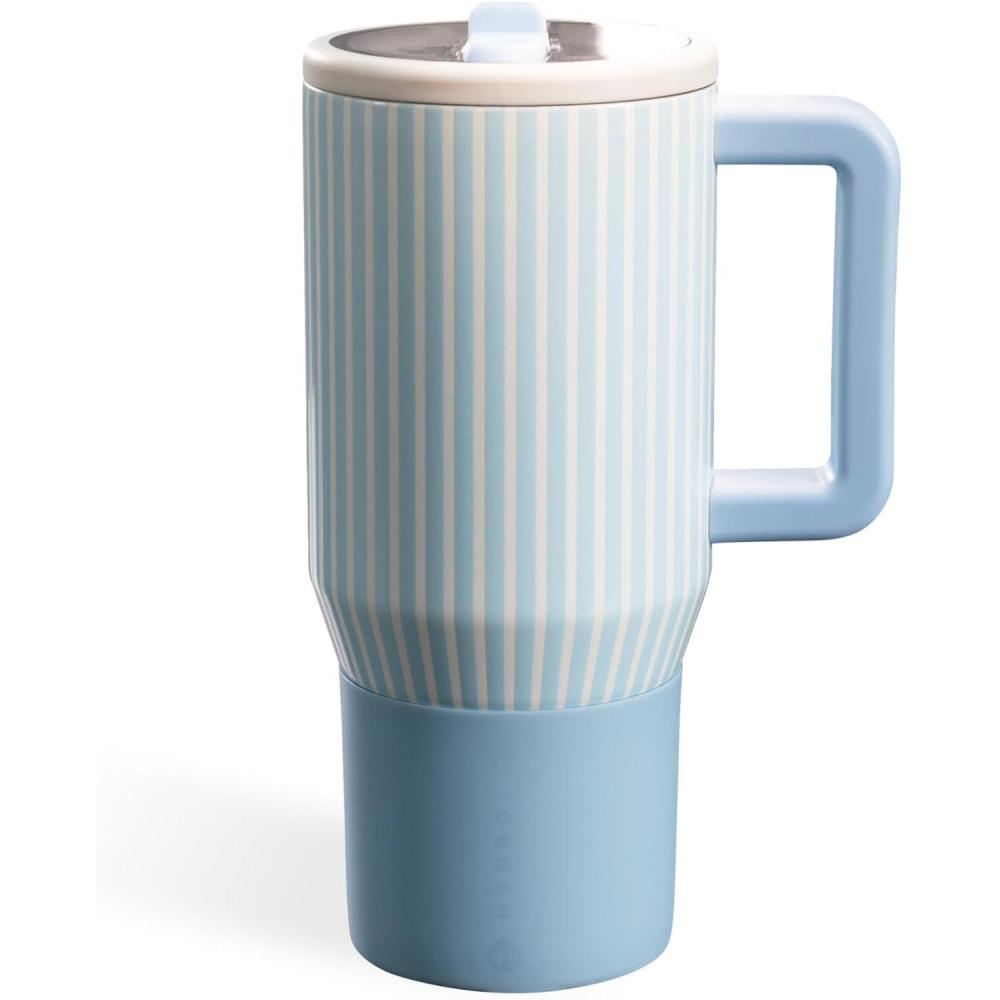 imageHydroJug Kids  20 oz Insulated Kids Water Bottle with Flip Straw ampamp Handle  LeakProof ampamp Durable  Perfect for School Sports Lunch Travel ampamp Camp Alumni RedCape Cod