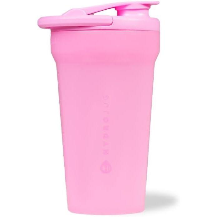 imageHydrojug 20 oz Noiseless Shaker Bottle  100 Leakproof Shaker Cup for Protein Mixes PreWorkout ampamp Supplement Shakes  Durable Easy Clean Design CobaltBubblegum