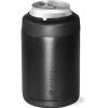 HydroJug Slim Can Cooler – 2-in-1 Insulated Can Cooler Cup – Stainless Steel Slim Can Holder with Non-Slip Rubber Base – Screw-Top Lid – Dishwasher Safe – 12oz, Camo(Black)