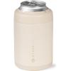 HydroJug Slim Can Cooler – 2-in-1 Insulated Can Cooler Cup – Stainless Steel Slim Can Holder with Non-Slip Rubber Base – Screw-Top Lid – Dishwasher Safe – 12oz, Camo(Cream)