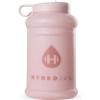 HydroJug Half Gallon Water Bottle 73oz – Refillable, Reusable Jug With Carry Handle – Leakproof Guarantee – Great For On-The-Go Hydration – Dishwasher Safe, BPA Free, White (Pro Jug V2)(Pink Sand)