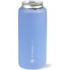 HydroJug Slim Can Cooler – 2-in-1 Insulated Can Cooler Cup – Stainless Steel Slim Can Holder with Non-Slip Rubber Base – Screw-Top Lid – Dishwasher Safe – 12oz, Camo(Light Blue)