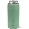 HydroJug Slim Can Cooler – 2-in-1 Insulated Can Cooler Cup – Stainless Steel Slim Can Holder with Non-Slip Rubber Base – Screw-Top Lid – Dishwasher Safe – 12oz, Camo(Sage)