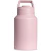 HydroJug Sport – Stainless Steel Tumbler with Straw, Vacuum Insulated, 64oz Leakproof Water Bottle, Ergonomic Design, Reusable, Dishwasher Safe, Rubber Base, Durable for Gym or Outdoors, Pink Sand
