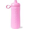 HydroJug Squeeze – 27oz Water Bottles, Sports Water Bottle with Push Cap, Quick & Easy Hydration, Gym Water Bottles, Easy Squeeze Bottle, Bubblegum(Bubblegum)