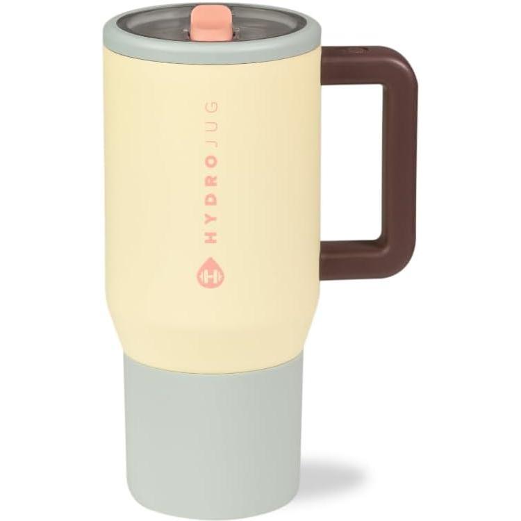 imageHydroJug Kids  20 oz Insulated Kids Water Bottle with Flip Straw ampamp Handle  LeakProof ampamp Durable  Perfect for School Sports Lunch Travel ampamp Camp Pink SandBelle