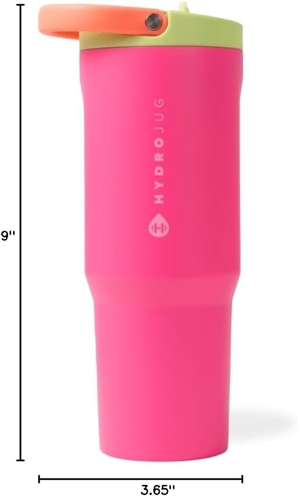 image:imageHydroJug Sport 20 oz Insulated Stainless Steel Water Bottle LadybugOrchid