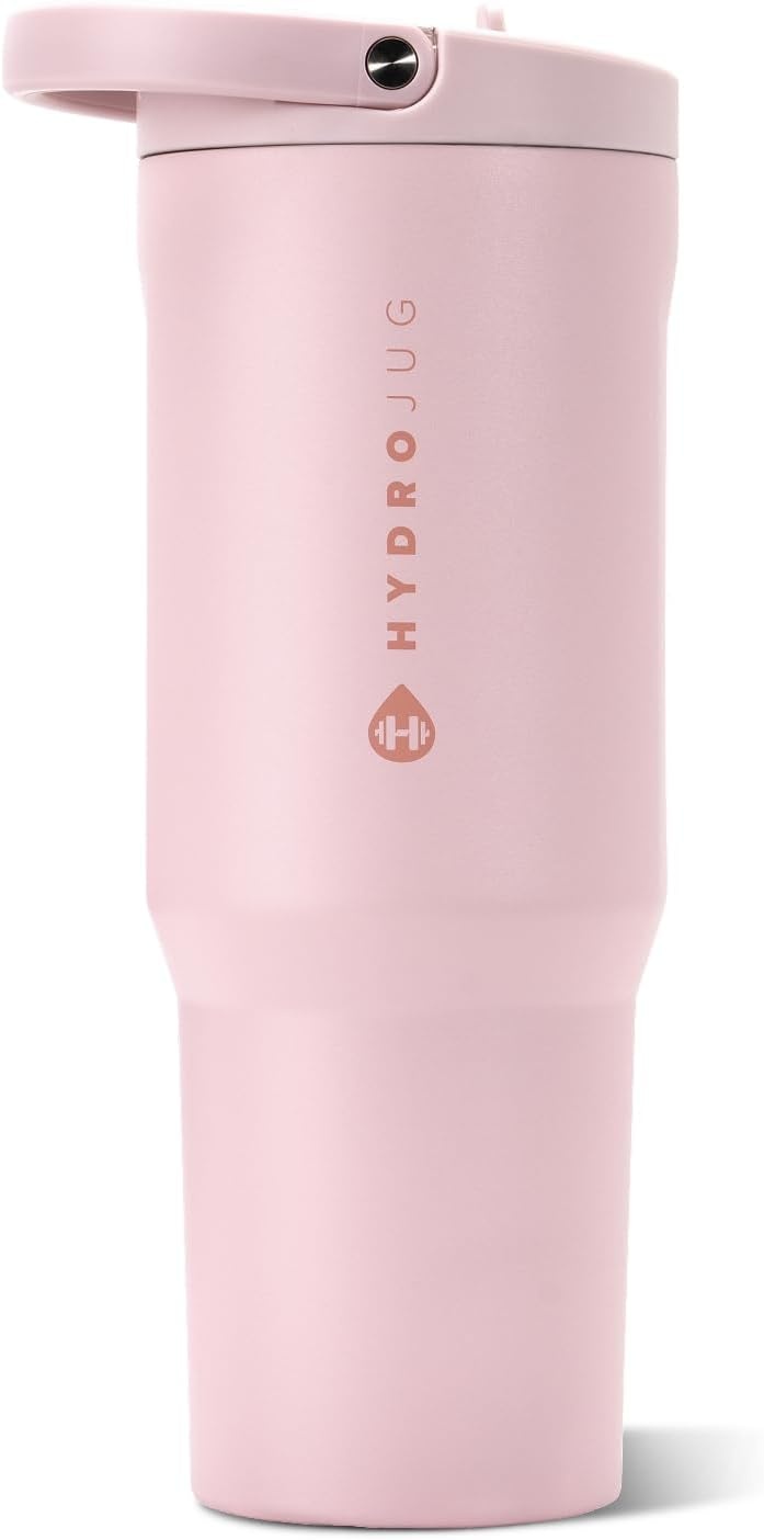 image:imageHydroJug Sport 20 oz Insulated Stainless Steel Water Bottle LadybugPink Sand
