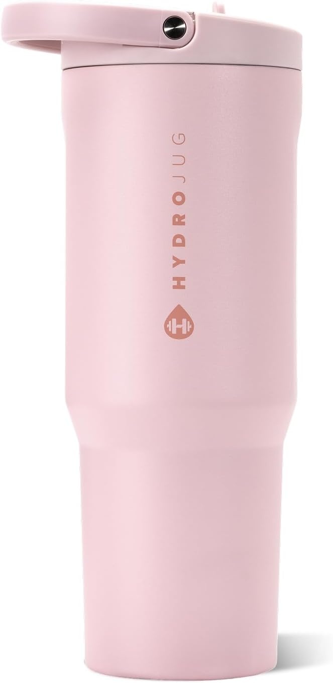 image:imageHydroJug Sport 20 oz Insulated Stainless Steel Water Bottle LadybugPink Sand