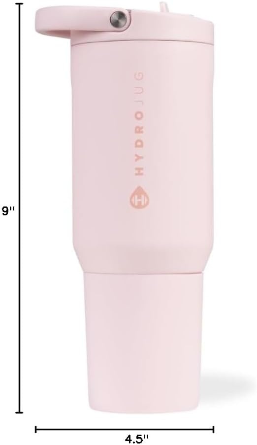 image:imageHydroJug Sport 20 oz Insulated Stainless Steel Water Bottle LadybugPink Sand