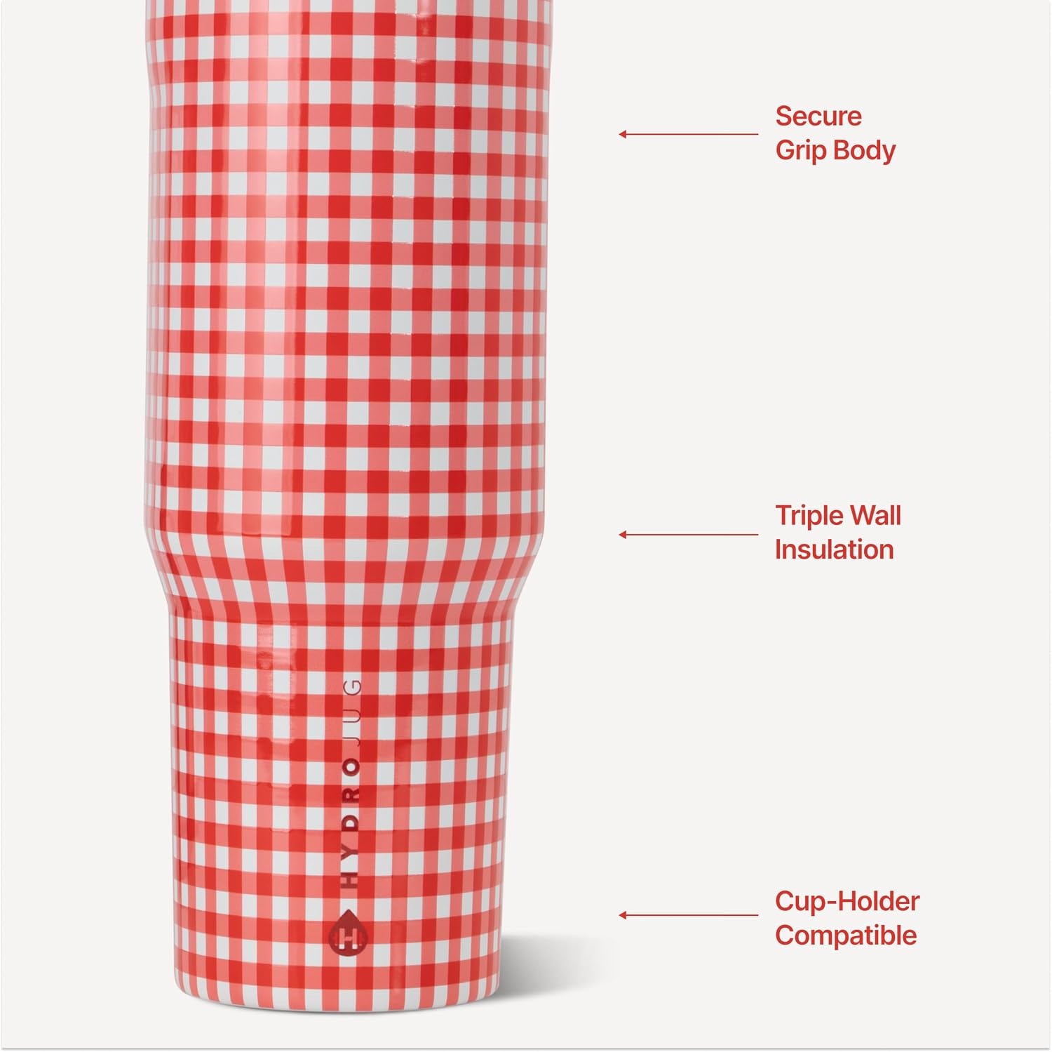 image:imageHydroJug Sport 20 oz Insulated Stainless Steel Water Bottle LadybugSummer Picnic