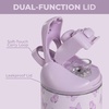HydroJug Ease2o 14oz Kids Water Bottle with Straw & Chug Lid, Ladybyg(Flutter)