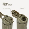 HydroJug Ease2o 14oz Kids Water Bottle with Straw & Chug Lid, Ladybyg(Football)