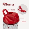 HydroJug Ease2o 14oz Kids Water Bottle with Straw & Chug Lid, Ladybyg(Ladybug)