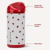 HydroJug Ease2o 14oz Kids Water Bottle with Straw & Chug Lid, Ladybyg(Ladybug)