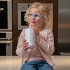 HydroJug Everyday Tumbler 14 oz, Ceramic-Lined Straw Cup, Football(Ballerina)