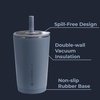 HydroJug Everyday Tumbler 14 oz, Ceramic-Lined Straw Cup, Football(Cascade)