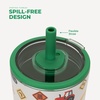 HydroJug Everyday Tumbler 14 oz, Ceramic-Lined Straw Cup, Football(Under Construction)
