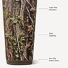 HydroJug Everyday Tumbler 14 oz, Ceramic-Lined Straw Cup, Football(Woodland)