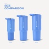 HydroJug Sport 20 oz Insulated Stainless Steel Water Bottle, Ladybug(Light Blue)