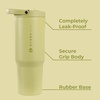 HydroJug Sport 20 oz Insulated Stainless Steel Water Bottle, Ladybug(Olive)