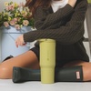 HydroJug Sport 20 oz Insulated Stainless Steel Water Bottle, Ladybug(Olive)