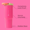 HydroJug Sport 20 oz Insulated Stainless Steel Water Bottle, Ladybug(Orchid)
