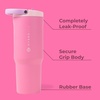 HydroJug Sport 20 oz Insulated Stainless Steel Water Bottle, Ladybug(Pink Sugar)