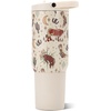 HydroJug Sport 20 oz Insulated Stainless Steel Water Bottle, Ladybug(Rodeo)