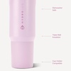 HydroJug Sport 20 oz Insulated Stainless Steel Water Bottle, Ladybug(Sweet Pea)