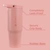 HydroJug Sport 20 oz Insulated Stainless Steel Water Bottle, Ladybug(Tulip)