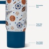 HydroJug Traveler 20oz Kids Insulated Tumbler with Handle, Ladybug(All-Stars)