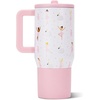HydroJug Traveler 20oz Kids Insulated Tumbler with Handle, Ladybug(Ballerina)