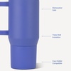 HydroJug Traveler 20oz Kids Insulated Tumbler with Handle, Ladybug(Berry Pop)