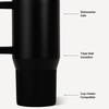 HydroJug Traveler 20oz Kids Insulated Tumbler with Handle, Ladybug(Black)
