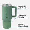 HydroJug Traveler 20oz Kids Insulated Tumbler with Handle, Ladybug(Cloud)