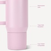 HydroJug Traveler 20oz Kids Insulated Tumbler with Handle, Ladybug(Sweet Pea)