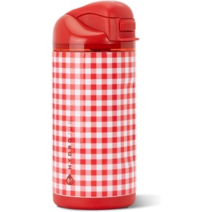 HydroJug Ease2o 14oz Kids Water Bottle with Straw & Chug Lid, Ladybyg(Summer Picnic)