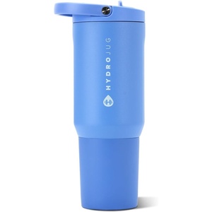 HydroJug Sport 20 oz Insulated Stainless Steel Water Bottle, Ladybug(Light Blue)