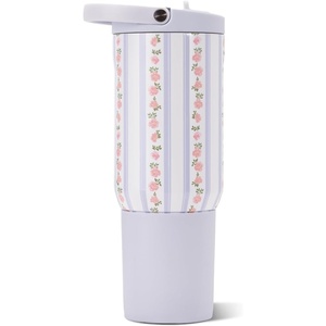 HydroJug Sport 20 oz Insulated Stainless Steel Water Bottle, Ladybug(Primrose)