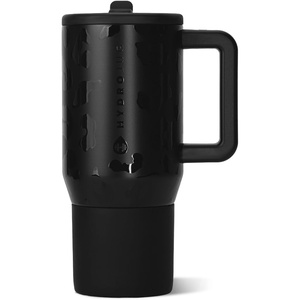 HydroJug Traveler 20oz Kids Insulated Tumbler with Handle, Ladybug(Black Leopard)
