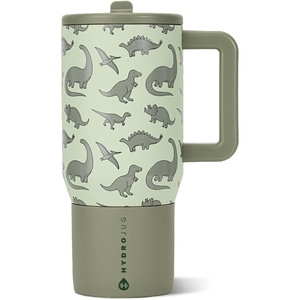 HydroJug Traveler 20oz Kids Insulated Tumbler with Handle, Ladybug(Dinosaur)