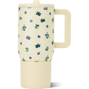 HydroJug Traveler 20oz Kids Insulated Tumbler with Handle, Ladybug(Freshly Pick’d)