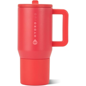 HydroJug Traveler 20oz Kids Insulated Tumbler with Handle, Ladybug(Fruit Punch)