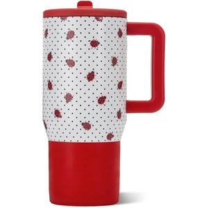 HydroJug Traveler 20oz Kids Insulated Tumbler with Handle, Ladybug(Ladybug)