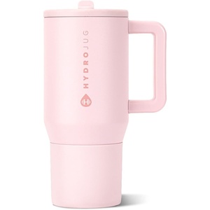 HydroJug Traveler 20oz Kids Insulated Tumbler with Handle, Ladybug(Pink Sand)