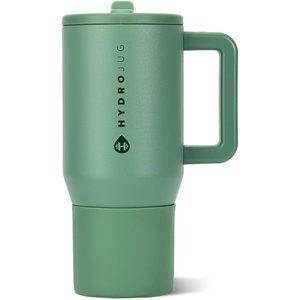 HydroJug Traveler 20oz Kids Insulated Tumbler with Handle, Ladybug(Sage)